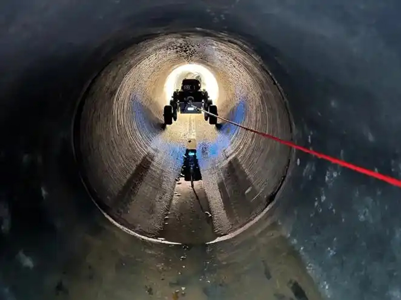 华侨路管道检测